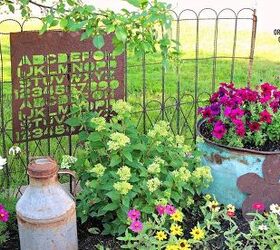 yard of flowers junk garden tour 2017