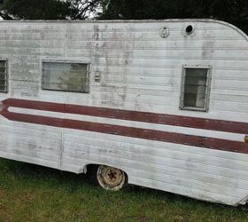 q does anyone know what year make and model this vintage camper is