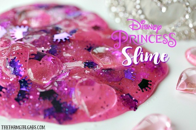 disney princess slime