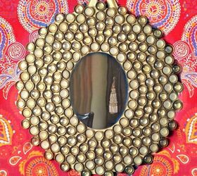 s save your bottle caps for these x crazy cool ideas, An Amazing Boho Mirror