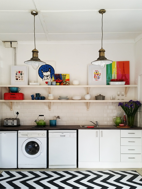 how to create a tiny kitchen on a budget