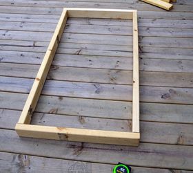 barn door table simple diy for our deck