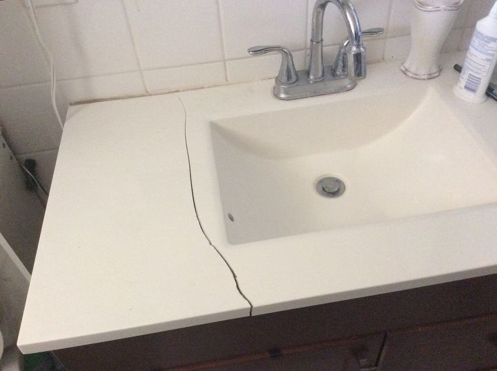 Vanity Counter Fix How can I restore a shiny surface to a dull vanity top? | Hometalk