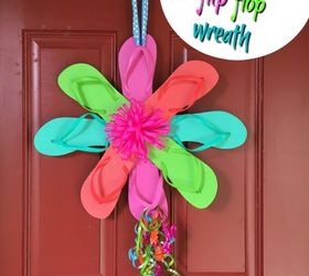 Summer Flip Flop Wreath