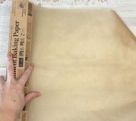 how to make hot glue placemats more crafts ideas, Step 1 Grab some parchment paper