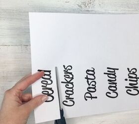 how to make hot glue placemats more crafts ideas, Step 1 Print and cut out words