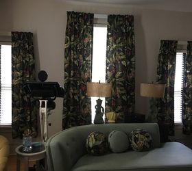 curtain solution for different sized windows