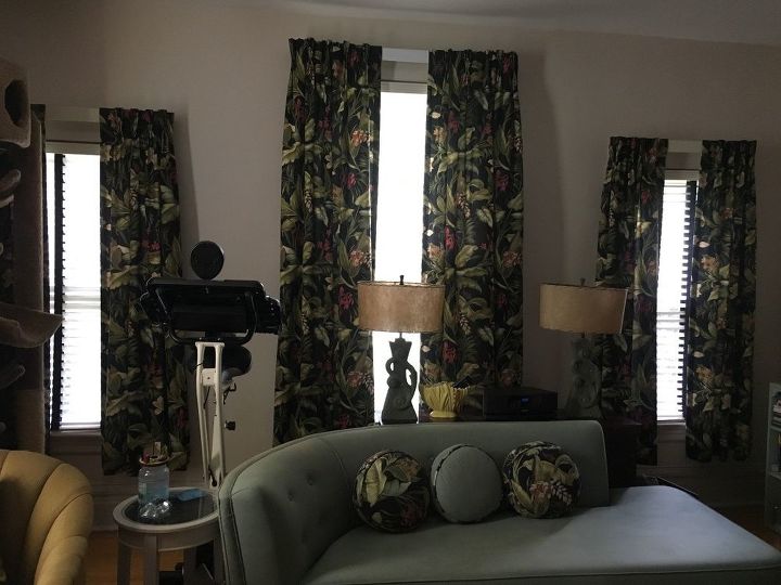 curtain solution for different sized windows
