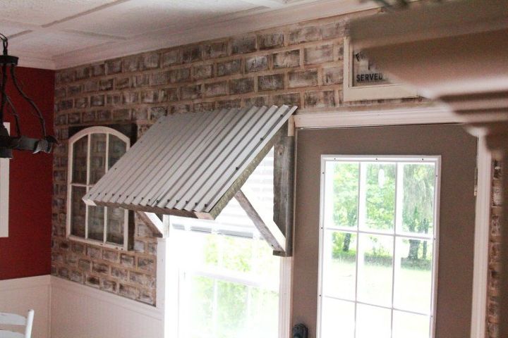 diy 10 corrugated metal awning