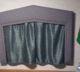 valance makeover from dated to designer