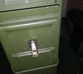 postbox from an ammunition container