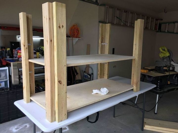 Rolling Work Bench With Storage | Hometalk