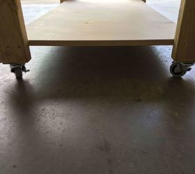 rolling work bench with storage