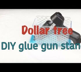 DIY Hot Glue Gun Holder
