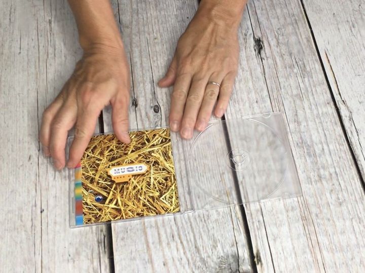 use your old cd cases for creative wall art