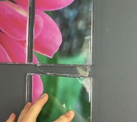 Use Your Old CD Cases for Creative Wall Art