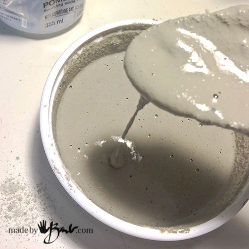 easiest concrete casting ever
