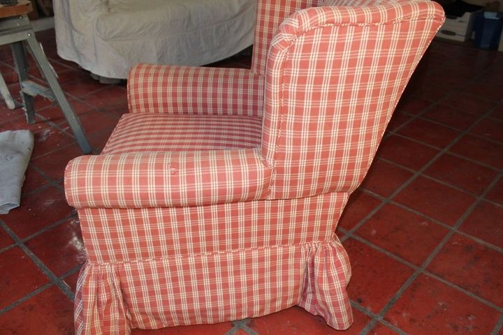 cadeira renovada com tintura