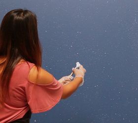 How To Paint The Night Sky With Wall Stencils Hometalk