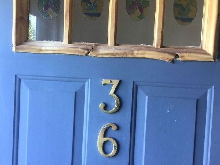 q where can i find a door frame like this the heat from the sun damaged