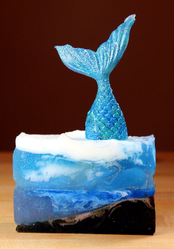 diy mermaid soap