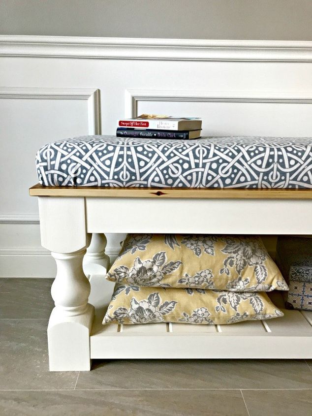 how to video simple bench upholstery with no sewing required