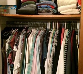 organize a small closet for under 50