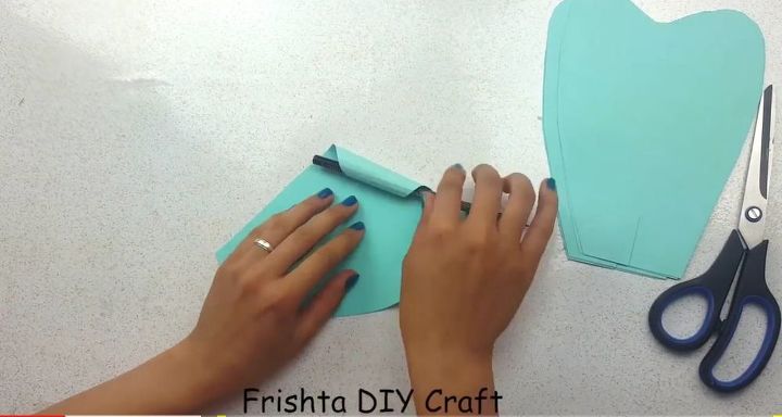 tutorial de flor de papel diy