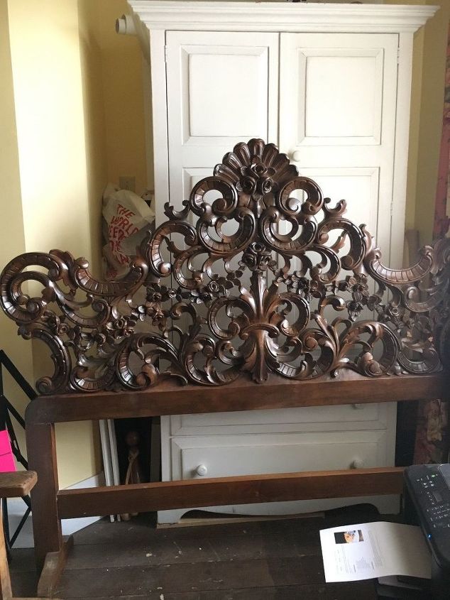 q any ideas for this beautiful carved wooden stand