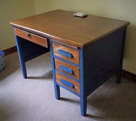 old abused desk finds a new home