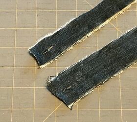 make fabric strips without sewing