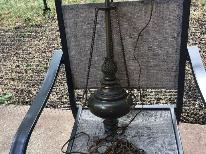 q salvaging a hanging light