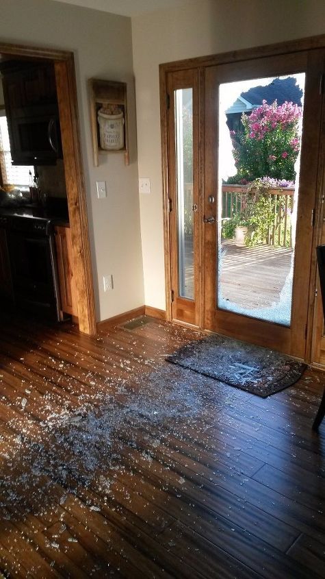 q how would you replace glass if you came home to this twice