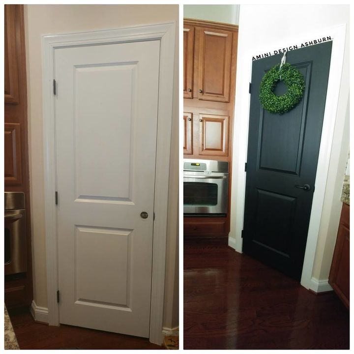 easy interior door makeover home improvement diy