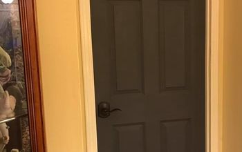 EASY INTERIOR DOOR MAKEOVER (home Improvement DIY)