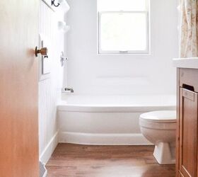 make a bathroom look totally different without spending a ton of money