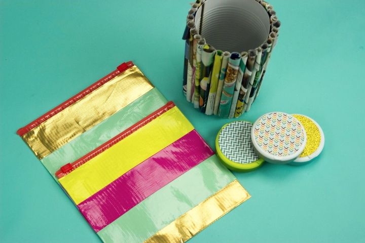 diy recycled back to school crafts