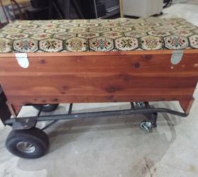 another goodwill treasure vintage lane cedar chest bench