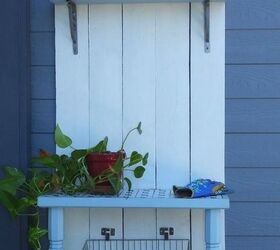 fence board potting bench