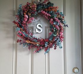 What should I spray on a diy dried eucalyptus wreath? Hometalk