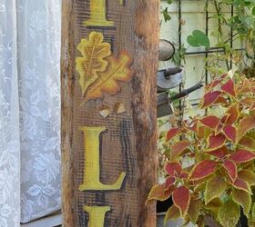 diy fall front porch sign