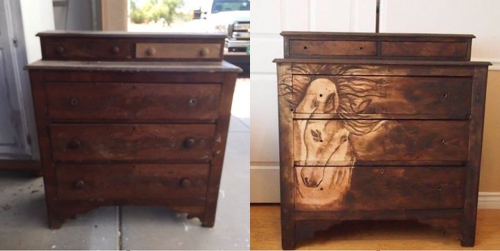 old dresser makeover