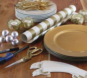 how to set a holiday tablescape