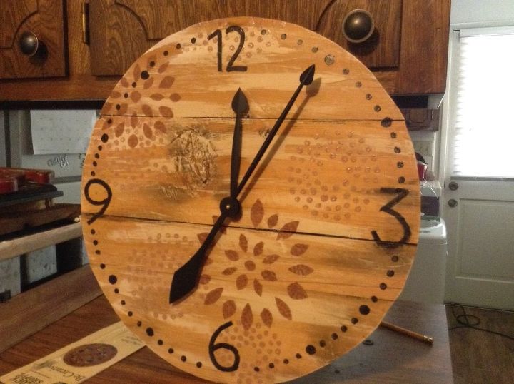 my rustic time piece