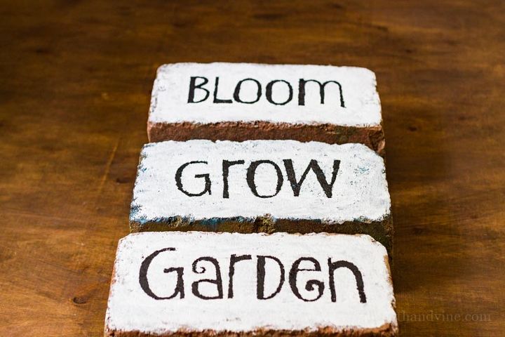 arte de palavra de tijolo para o seu caminho de jardim