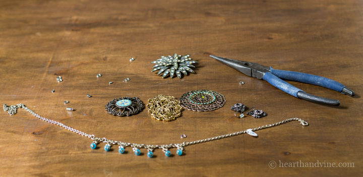vintage jewelry statement necklace