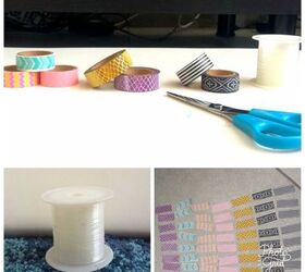 wash tape decorative flags