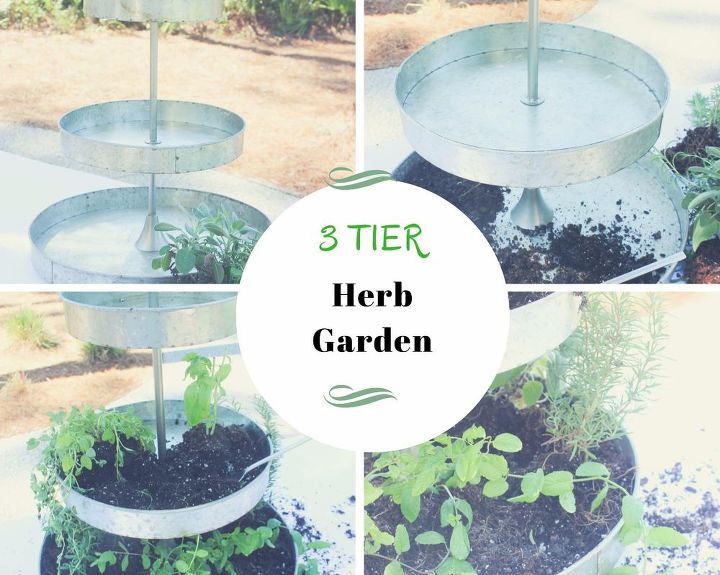 3 tier herb garden