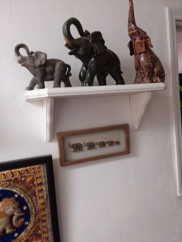 my elephant collection and a wood burning project