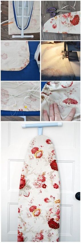 sew an easy diy ironing board cover